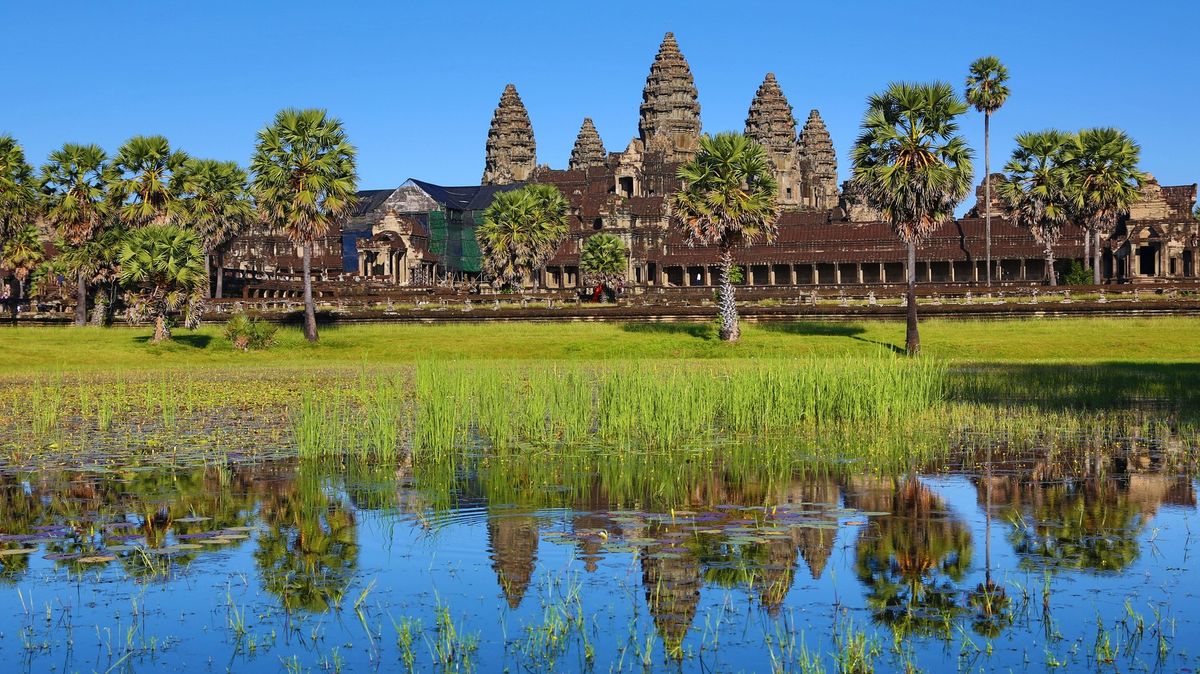 Ještě více turistů. U slavného Angkoru otevřeli největší kambodžské letiště